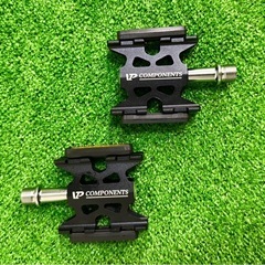 【新品】VP 台湾製 超軽量ペダル ダブルベアリング構造 アルミ製 ブラックの画像