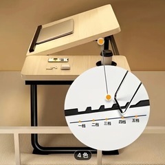 新品☆未使用　(ホワイト)折りたたみテーブル　お値下げしました！
 の画像