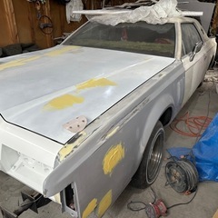 1977年リンカーンマーク5 ！バンパーカット！ステンレス左右出...