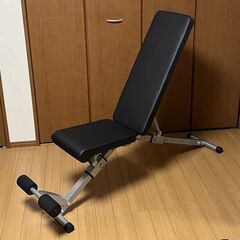可変式ダンベルベンチ フラットベンチ トレーニングベンチ インク...