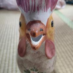 イタリア製陶器　花瓶　置き物　イタリア製インテリアの画像