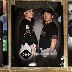 ジャイアンツ クリアファイル  全3種 BLACK DIAMON...