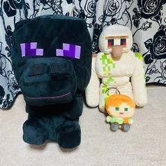 マイクラ ぬいぐるみ まとめ売り アレックス ゴーレム エンダー...