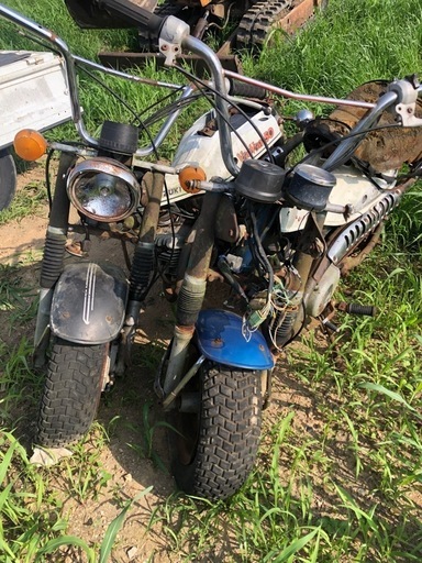 スズキ　RV50   バンバン　2台SET  　書類付レストアベース車