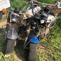 スズキ　RV50   バンバン　2台SET  　書類付レストアベース車