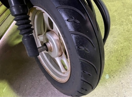 【売約済】実働 BT新品 バリ溝 ホンダ AF67 トゥデイ4スト インジェクションバイク 原付 スクーター ブラック