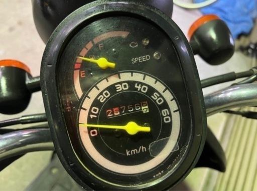 【売約済】実働 BT新品 バリ溝 ホンダ AF67 トゥデイ4スト インジェクションバイク 原付 スクーター ブラック