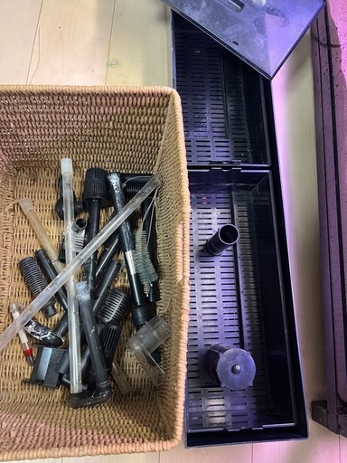 90センチ水槽✖️2➕水槽台