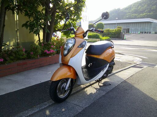 SYM UMI50　実働中古車　サイドスタンド付き　バッテリー新品交換済み　タイヤ前後バリ山　オイル交換済み　ナンバー登録書類無料