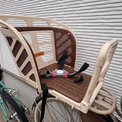自転車用チャイルドシート前後の画像