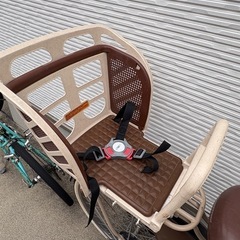 自転車用チャイルドシート前後の画像