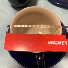 青　コーヒーカップの画像