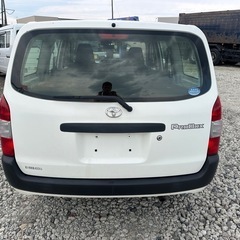 トヨタ　プロボックス　買った時に車検します　値段は車検込みの値段ですの画像