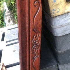 木製の座卓の画像