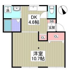 KS🌸初期費用7万🏠✨賃料１か月無料💕敷金ゼロ🌟礼金ゼロ🌟仲介手...