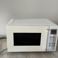 無印良品　電子レンジ　使用感あり