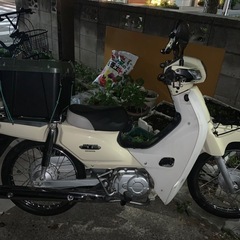 乗り帰りokホンダ　カブ　50cc. 自賠責保険付き
