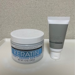 ヘアマスクとハンドクリーム