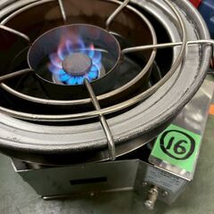 【SHINPO】 シンポ ガスコンロ こんろ機能付焼物器 焼肉 テーブルロースター埋込用 LPガス用 1LXC1C1L ⑯ 鍋対応 N0880の画像