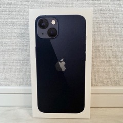 iPhone13 空箱 ミッドナイト Appleの画像