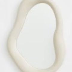 H&M HOME アシンメトリーミラー ウェーブミラー