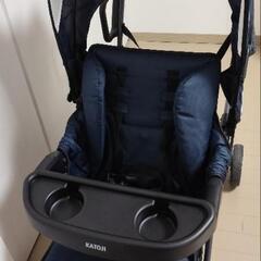 カトージ　美品　2人乗り　双子　ベビーカーの画像