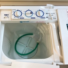 ＜超美品＞日立・2槽式洗濯機 「青空」 洗濯6.5kg）ホワイト PS-65AS2の画像