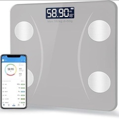 【新品未使用】体重計 bluetooth 体脂肪計 ヘルスメーター スマホ連動の画像