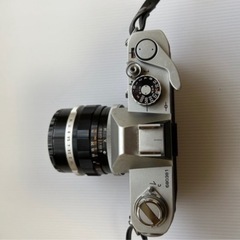 CanonフィルムカメラFT + 望遠レンズの画像