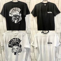 EINSTEIN  アインシュタイン　オリジナル　Tシャツ　白　黒