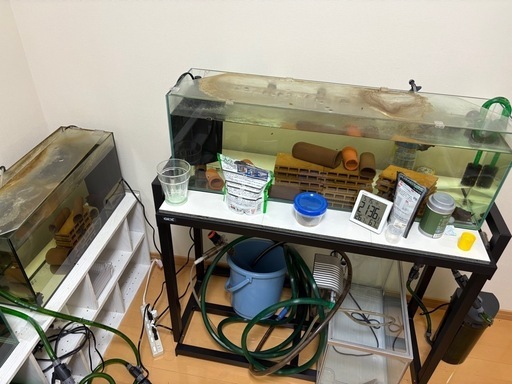 キンペコ　水槽　エーハイム 2213 水槽台　まとめて