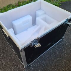 値下げ　キャリア　ケース　ラックケース　楽器　運搬　ラックケース　楽器　運搬　大型ハードケース ブラック フォームインサート付きの画像