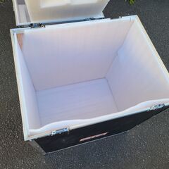値下げ　キャリア　ケース　ラックケース　楽器　運搬　ラックケース　楽器　運搬　大型ハードケース ブラック フォームインサート付きの画像