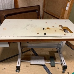 ミシンキャスターT脚　2台セット