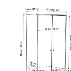 IKEA ワードローブの画像