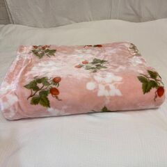 WEDGWOOD/ウェッジウッド 毛布 シングルサイズ ピンクリ...
