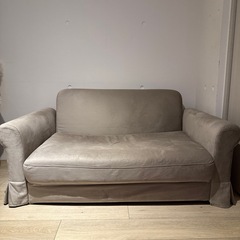 LOWYA　韓国インテリア風スカートソファ [幅128] の画像