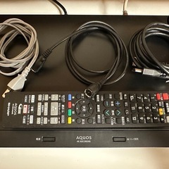 【受渡決定】SHARP AQUOS 4Kレコーダー 4B-C 10DW3 2023年製の画像