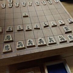 将棋盤と将棋の駒★へそなしの画像