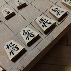 将棋盤と将棋の駒★へそなしの画像
