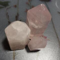 ローズクォーツ♡ミニポイント♡３点 AM-1の画像