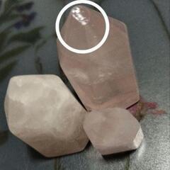 ローズクォーツ♡ミニポイント♡３点 AM-1の画像