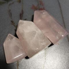 ローズクォーツ♡ミニポイント♡３点 AM-1の画像