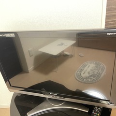 シャープ テレビ、テレビボート付きの画像