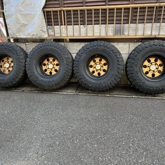 315 75R16 10j-40 タイヤホイールセット