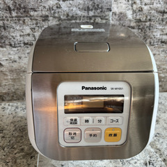 パナソニック Panasonic マイコン炊飯器 3合炊き シルバー SR-MY051-Sの画像