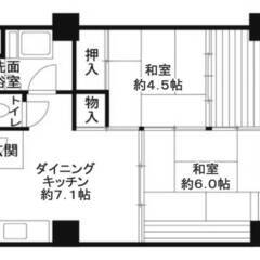 ◆敷金・礼金が無料！◆ビレッジハウス城北タワー1号棟 (1…