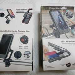 スマートフォンフォルダ２個セット自転車用防水　HL−69　新品未使用の画像