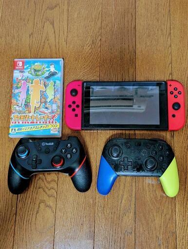 Nintendo Switch コントローラー2台 カセット付き (Y) 木場の
