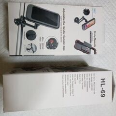 スマートフォンフォルダ２個セット自転車用防水　HL−69　新品未使用の画像